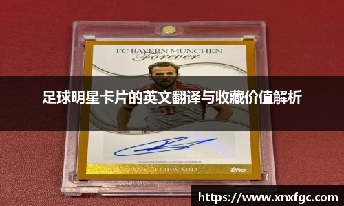 足球明星卡片的英文翻译与收藏价值解析